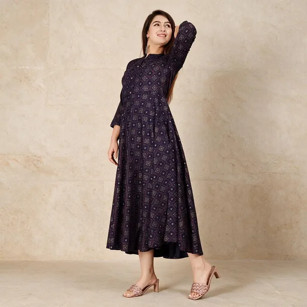 Purple_Rayon_Fit-And-Flare_Dress_For_Women