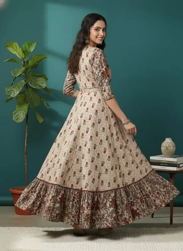 Beige_Rayon_Flared_Anarkali_Dress_For_Women