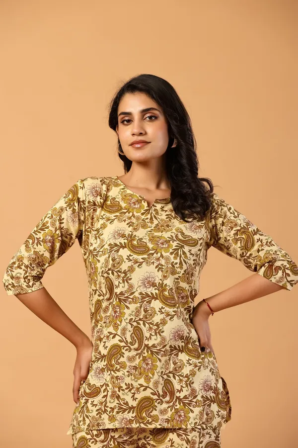 Beige_Straight-Fit_Co-Ord_Set
