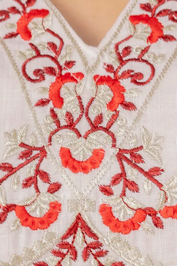 White_Straight_Kurti