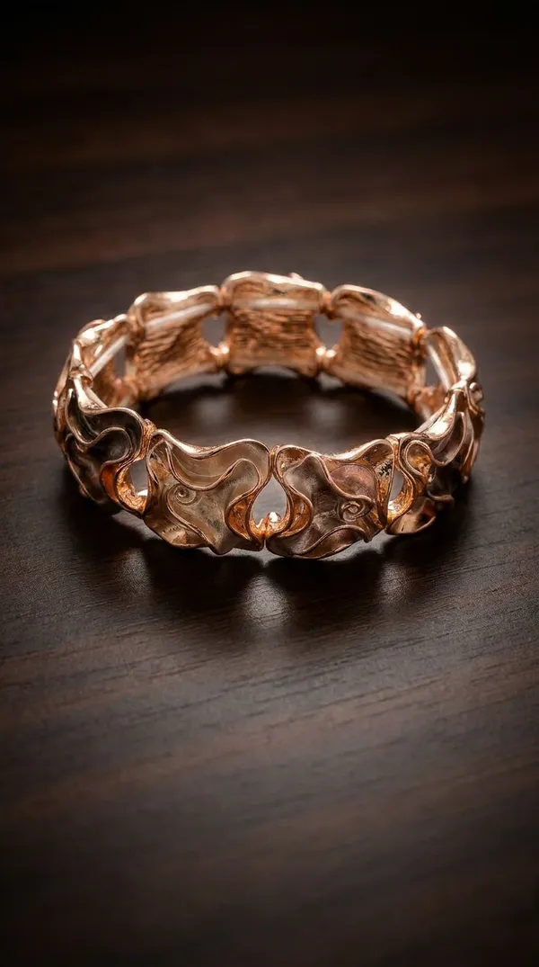 Rose_Gold_Stainless_Steel_Ornate_Link_Bracelet_For_Women