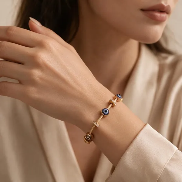 Gold_Stainless_Steel_Evil_Eye_Bracelet_For_Women