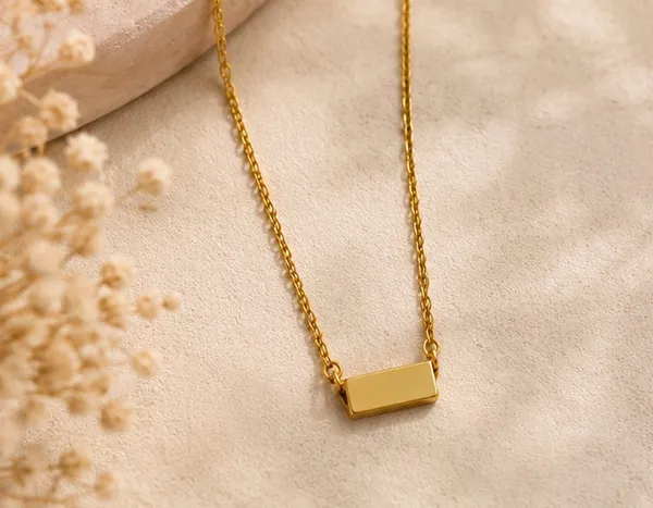 Gold_Stainless_Steel_Minimalist_Pendant_Necklace_For_Women