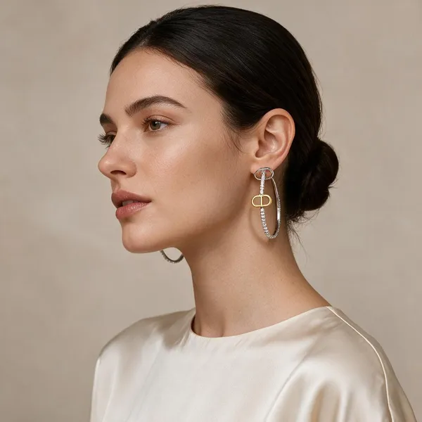 Silver_Stainless_Steel_Crystal_Hoop_Earrings_For_Women