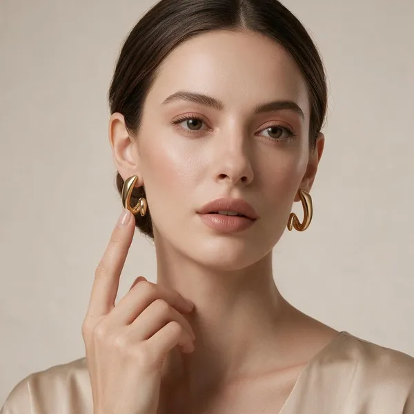 Gold_Stainless_Steel_Sculptural_Statement_Earrings_For_Women