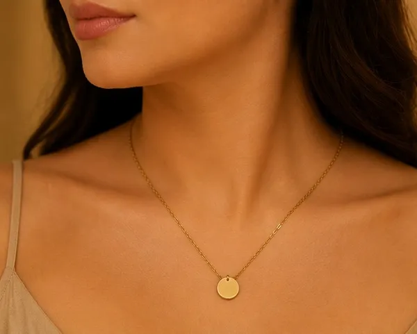 Gold_Stainless_Steel_Minimal_Pendant_Necklace_For_Women