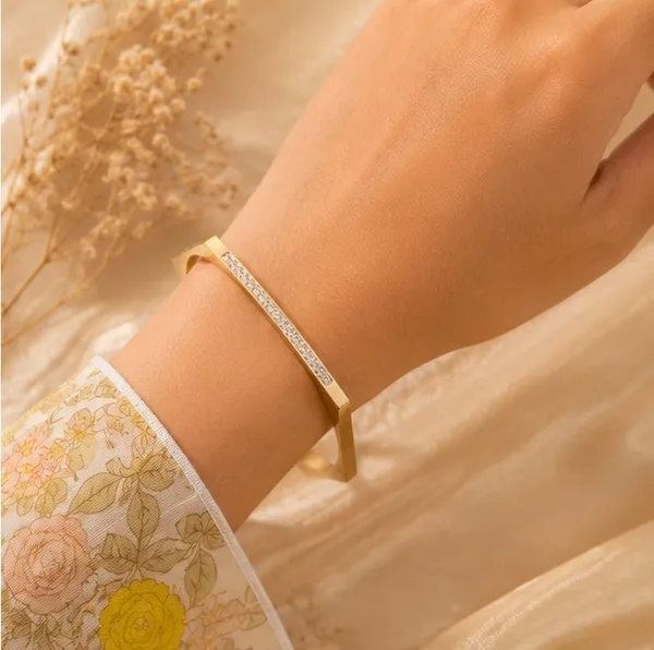 Gold_Stainless_Steel_Geometric_Stone-Studded_Bracelet_For_Women