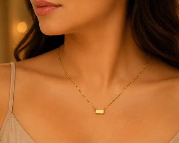 Gold_Stainless_Steel_Minimalist_Pendant_Necklace_For_Women