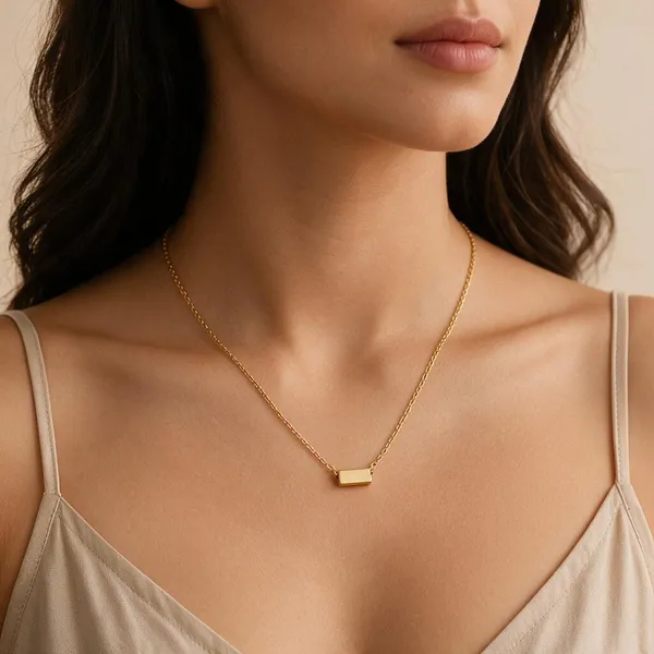 Gold_Stainless_Steel_Minimalist_Pendant_Necklace_For_Women