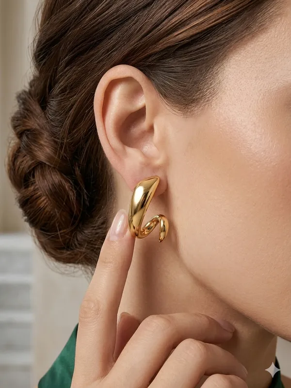 Gold_Stainless_Steel_Sculptural_Statement_Earrings_For_Women