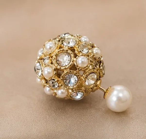 Gold_Stainless_Steel_Pearl_Stud_Earrings_For_Women