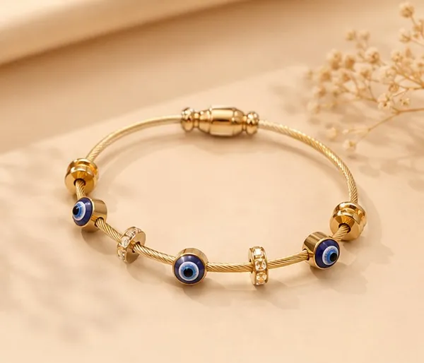 Gold_Stainless_Steel_Evil_Eye_Bracelet_For_Women