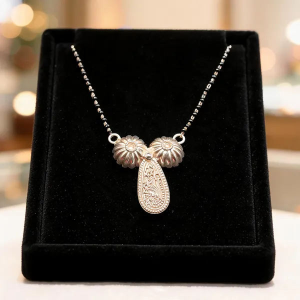 Gold_925_Sterling_Silver_Black_Beaded_Mangalsutra_Necklace_For_Women