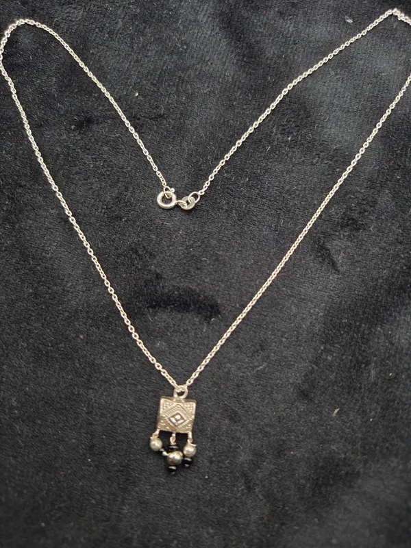 Silver_925_Silver_Ethnic_Necklace_For_Women