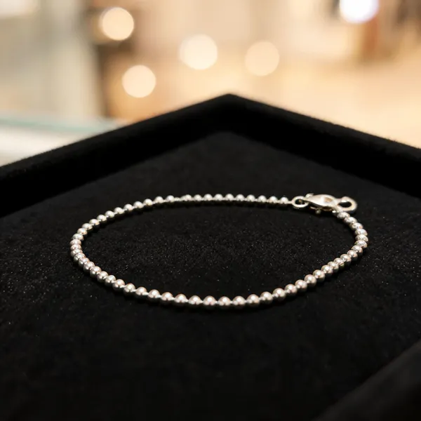 Silver_925_Sterling_Beaded_Chain_Bracelet_For_Women