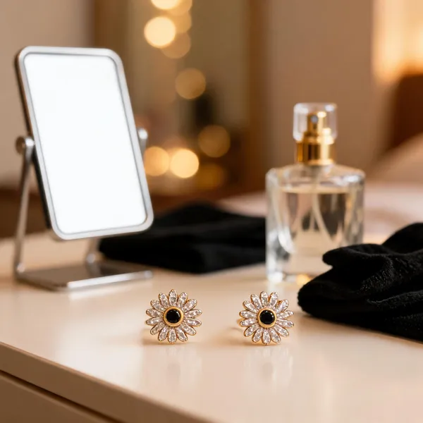 Gold_925_Sterling_Silver_Floral_Stud_Earrings_For_Women