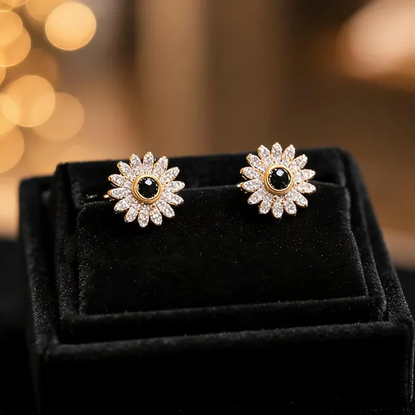 Gold_925_Sterling_Silver_Floral_Stud_Earrings_For_Women