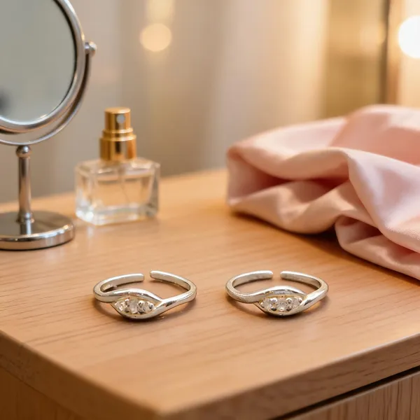 Silver_925_Silver_Adjustable_Stone_Toe_Ring_Set_For_Women