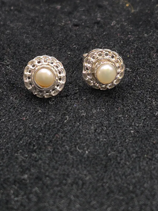 Silver_925_Sterling_Pearl_Floral_Drop_Earrings_For_Women