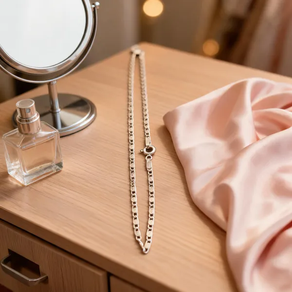 Silver_925_Sterling_Silver_Link_Chain_Necklace_For_Women