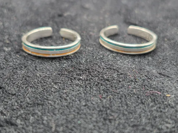 Silver_925_Sterling_Enamel_Open_Toe_Ring_Set_For_Women