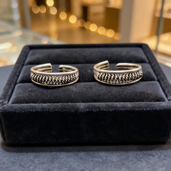 Silver_925_Silver_Adjustable_Braided_Toe_Ring_For_Women