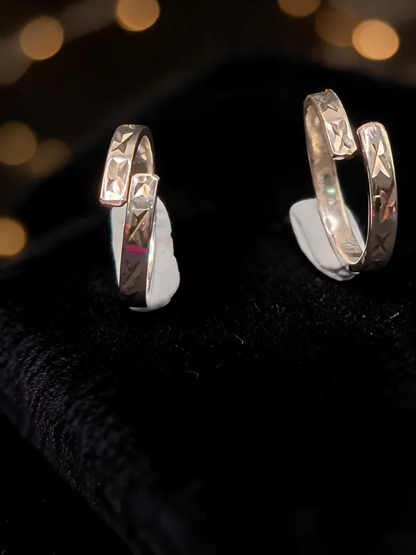 Silver_&_Red_925_Sterling_Textured_Toe_Ring_For_Women