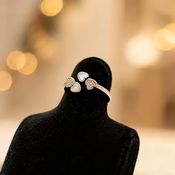 Gold_925_Sterling_Silver_Floral_Motif_Ring_For_Women