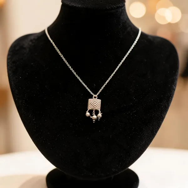 Silver_925_Silver_Ethnic_Necklace_For_Women