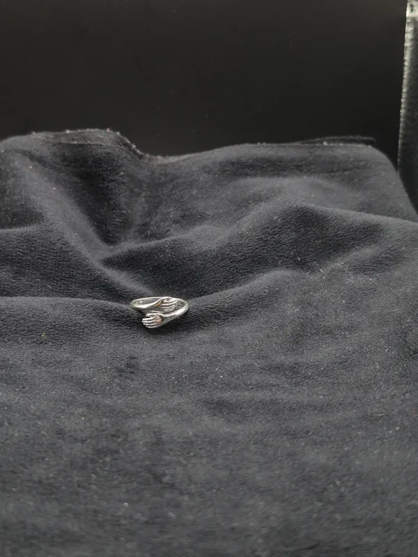 Silver_925_Silver_Sculpted_Pendant_Charm_Ring_For_Women
