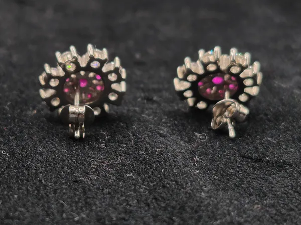 Pink_925_Silver_Stone_Floral_Pendant_For_Women