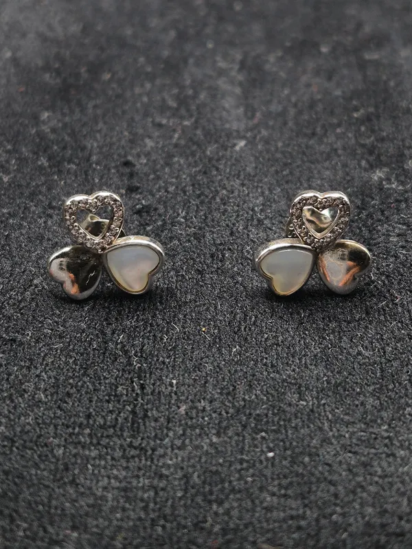 Silver_925_Sterling_Heart_Clover_Pendant_For_Women