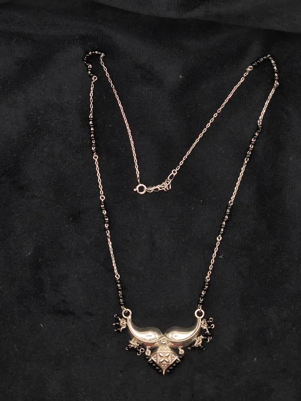 Gold_925_Silver_Beaded_Mangalsutra_Necklace_For_Women