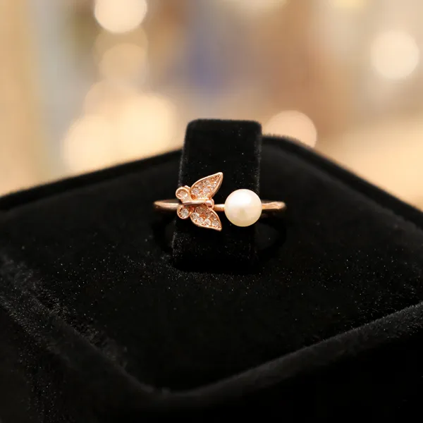 Rose_Gold_925_Silver_Butterfly_Pearl_Ring_For_Women