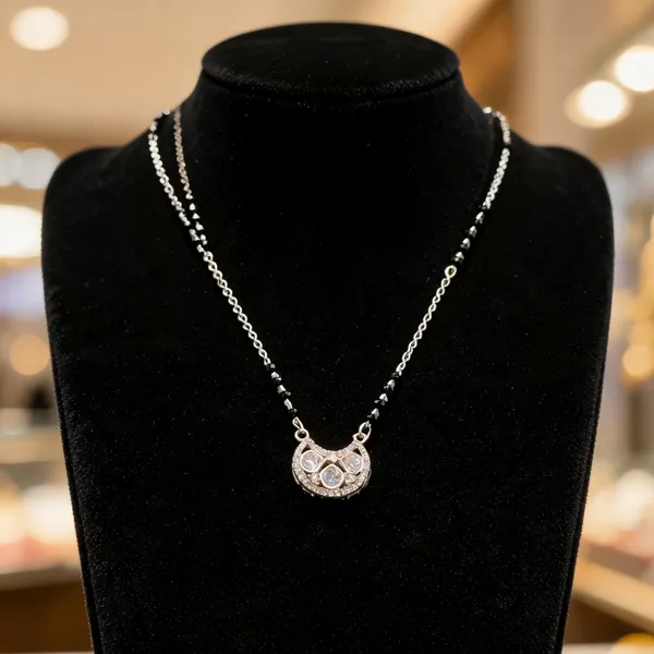 Gold_925_Sterling_Silver_Black_Beaded_Mangalsutra_Necklace_For_Women