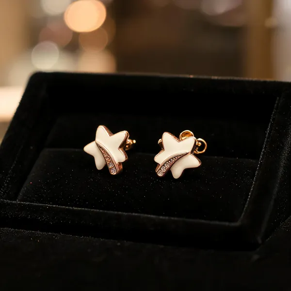 Gold_925_Silver_Butterfly_Stud_Earrings_For_Women