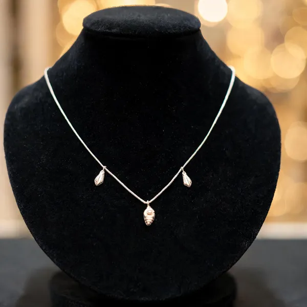 Silver_925_Silver_Leaf_Charm_Necklace_For_Women