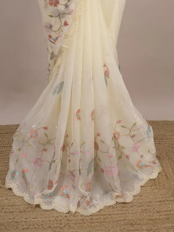 Ivory_Sheer_Embroidered_Saree_for_Women