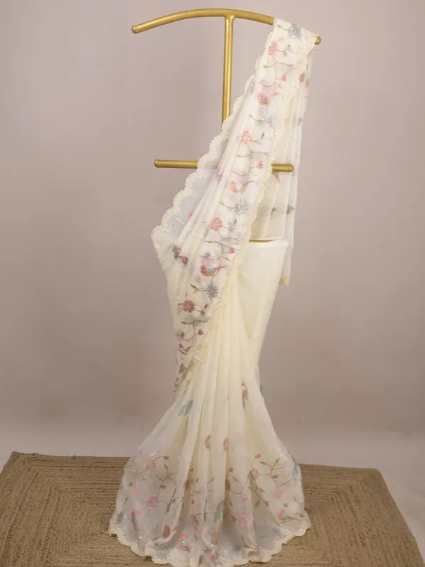 Ivory_Sheer_Embroidered_Saree_for_Women