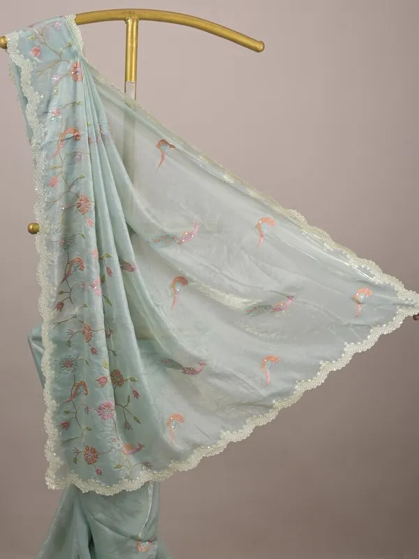 Light_Turquoise_Organza_Embroidered_Saree_for_Women