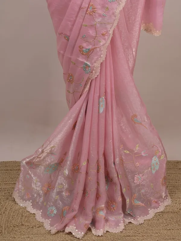 Pink_Sheer_Embroidered_Saree_for_Women