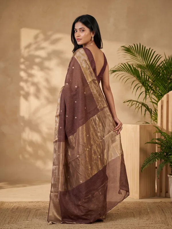 Brown_Woven_Ethnic_Saree_for_Women