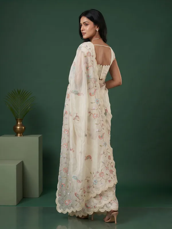 Ivory_Sheer_Embroidered_Saree_for_Women