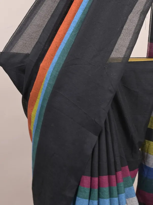 Black_Striped_Saree_for_Women