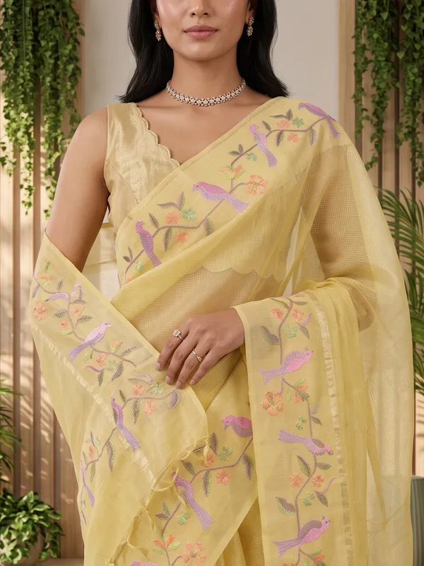 Yellow_Sheer_Embroidered_Saree_for_Women