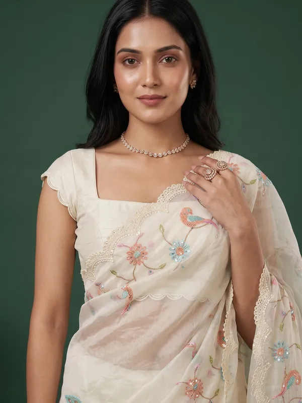 Ivory_Sheer_Embroidered_Saree_for_Women