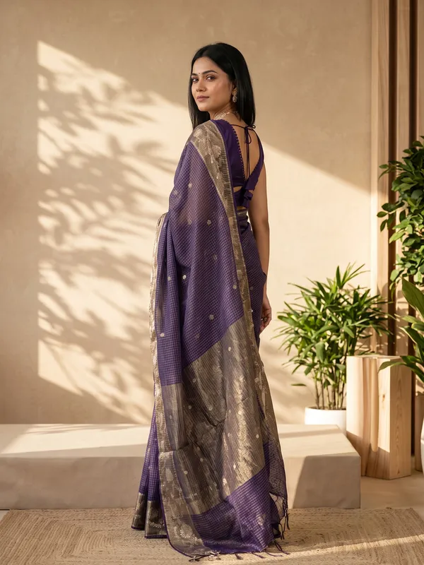 Purple_Woven_Saree_for_Women