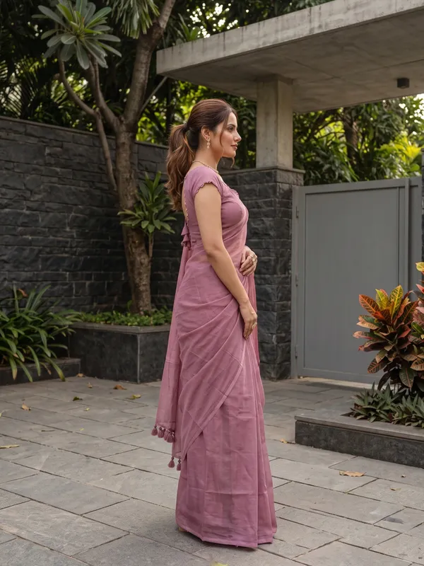 Pink_Sheer_Solid_Saree_for_Women