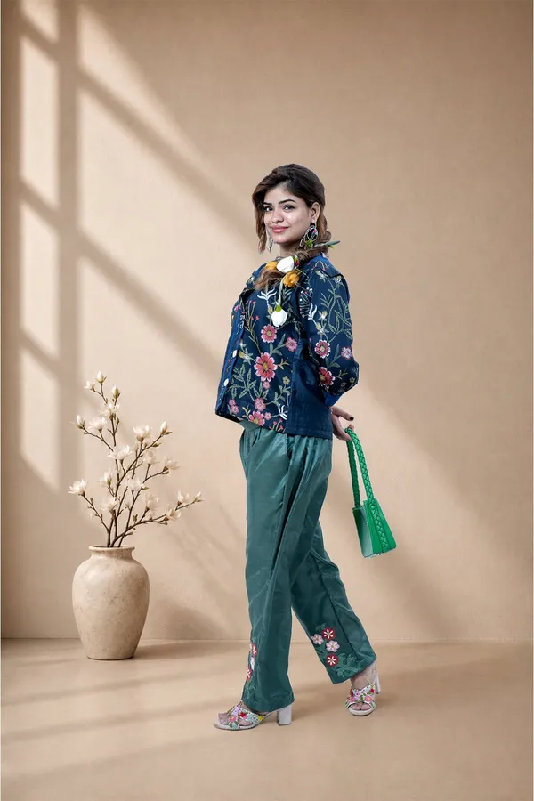 Firdaus_Floral_Shirt_Pant_Set