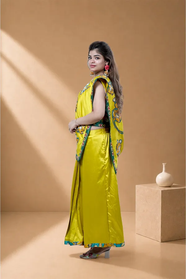 Sun_Kissed_Bloom_Pre_Stitched_Saree_Skirt_Blouse_Co_Ord